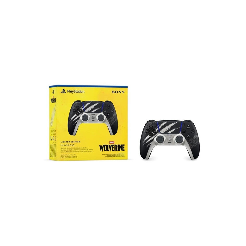 PlayStation 5 DualSense Wireless Controller - Marvel's Wolverine Adamantium Limited Edition