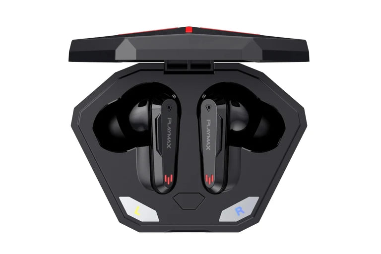 Playmax True Wireless Gaming Earbuds - RGB Hex
