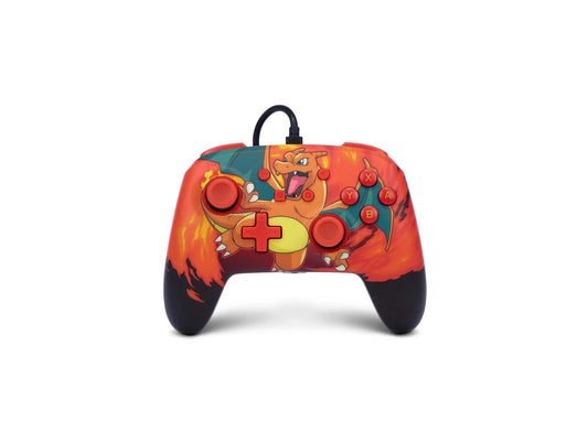 PowerA Enhanced Wired Controller for Nintendo Switch (Pokemon Charizard Vortex)