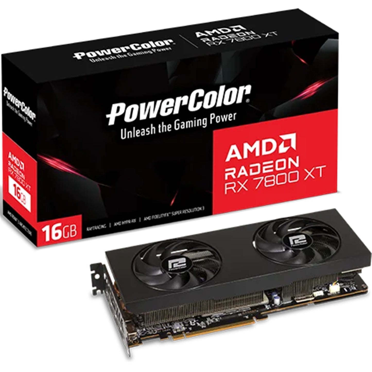 PowerColor Radeon RX 7800 XT OC 16GB GDDR6 Graphics Card