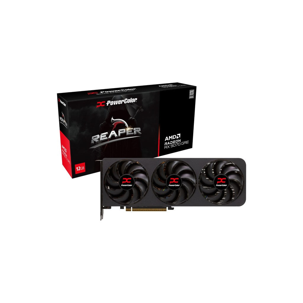 CHEAPIES - Powercolor Reaper AMD Radeon RX 9070 GRE 12GB GDDR6 Graphics Card