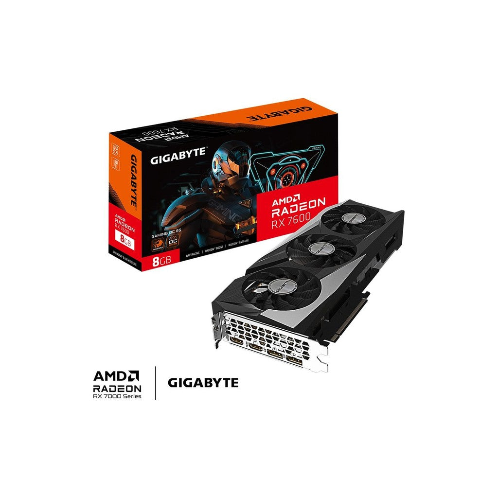 Gigabyte AMD Radeon RX 7600 Gaming OC 8GB GDDR6 Graphics Card