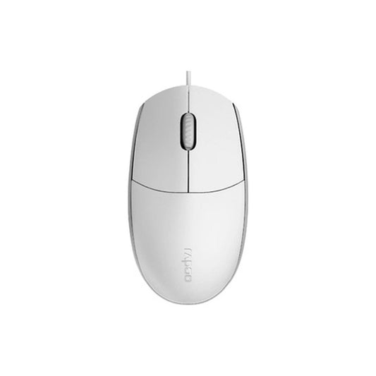 Rapoo N100 Wired USB Mouse - White