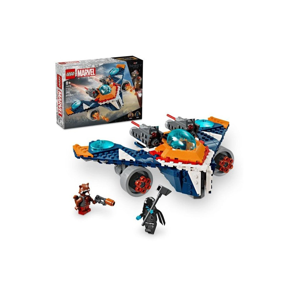 LEGO Marvel 76278 Rocket's Warbird vs. Ronan