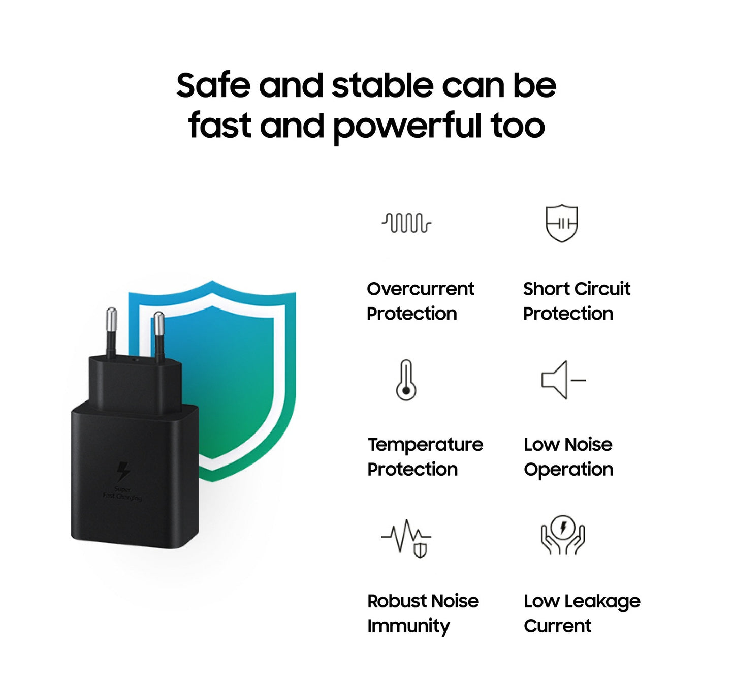 Samsung 65W USB-C PD Fast Charging Trio Wall Charger