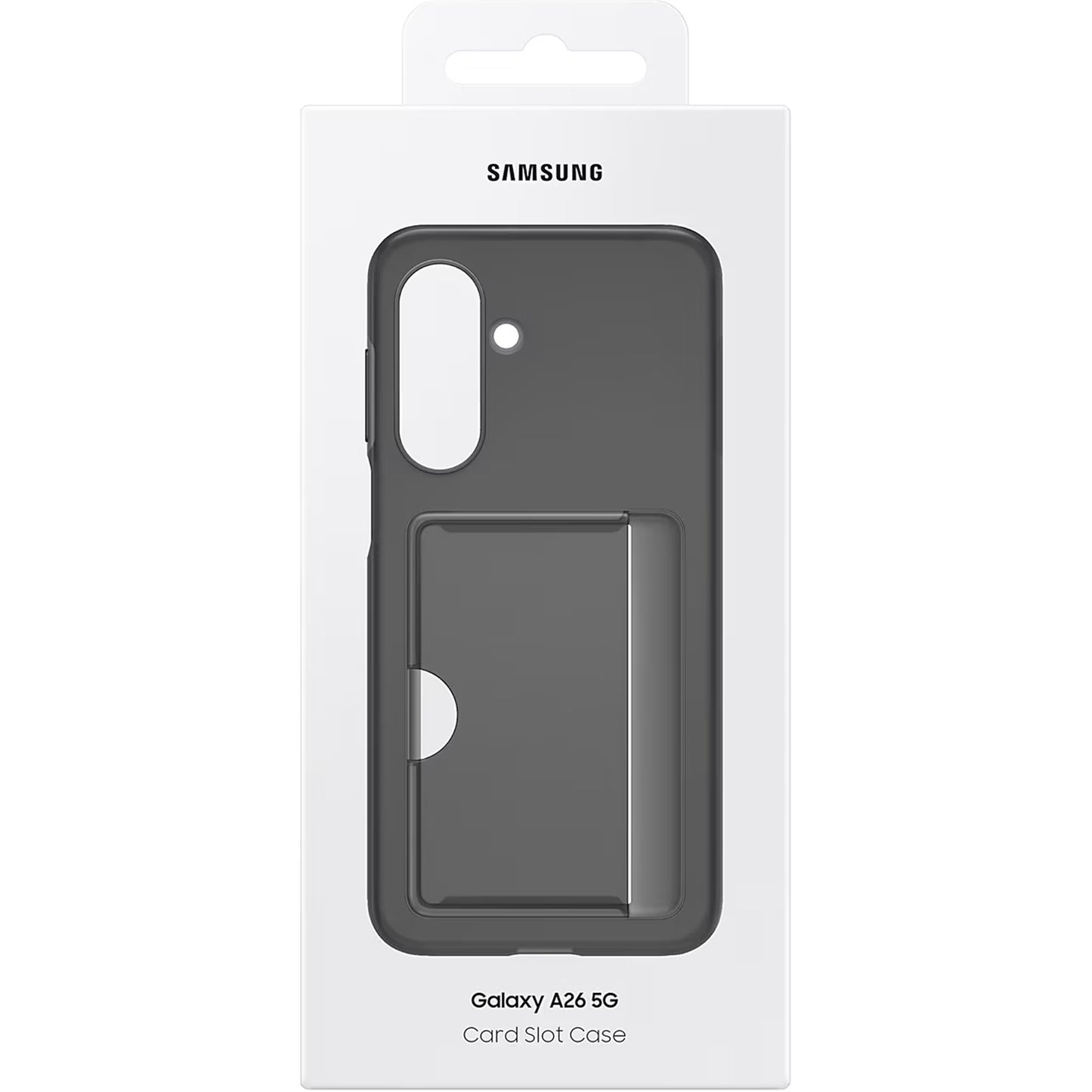 Samsung Galaxy A26 5G Card Slot Case - Black