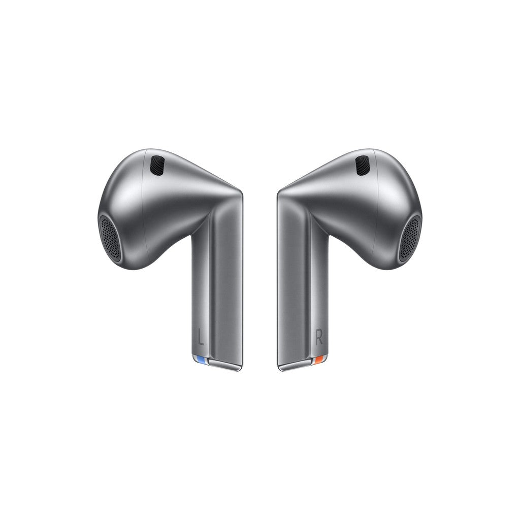 Samsung Galaxy Buds3 True Wireless Noise Cancelling Open-fit Earbuds - Silver - Galaxy AI enabled