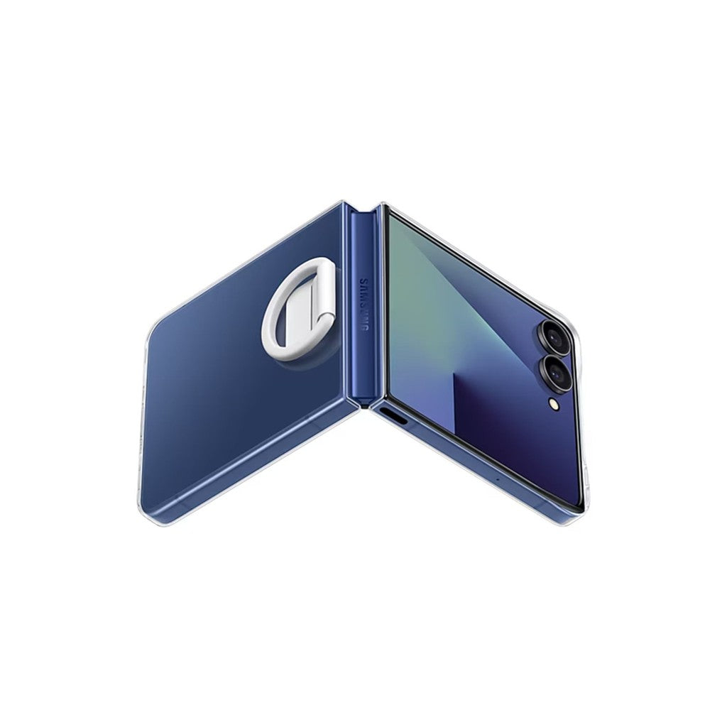 Samsung Galaxy Z Flip7 Ring Case (Silicone) - Clear