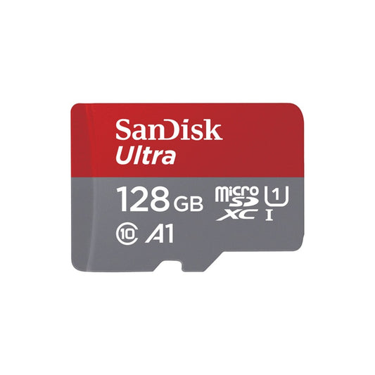 SanDisk Ultra MicroSD 128GB Memory Card with SD Adapter