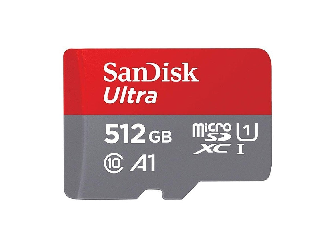 SanDisk Ultra 512GB microSD Card with Adapter 10Yr Wty