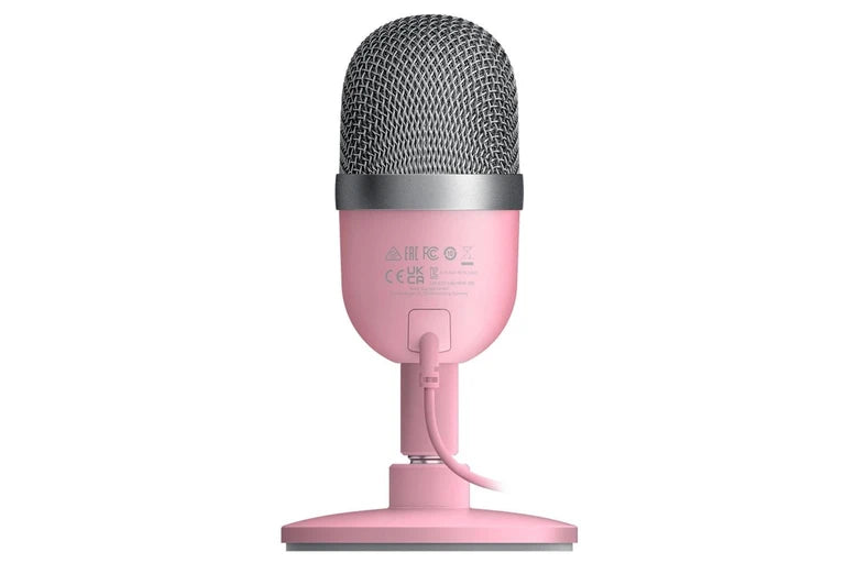Razer Seiren Ultra-Compact Condenser Microphone - Quartz