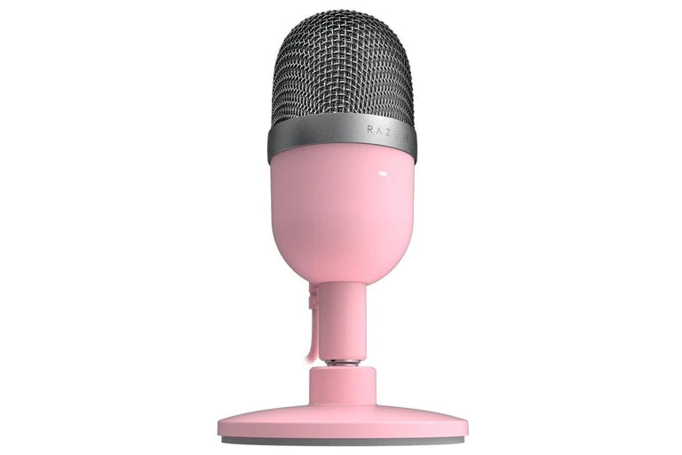 Razer Seiren Ultra-Compact Condenser Microphone - Quartz