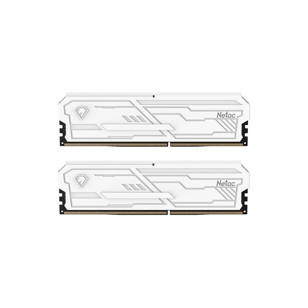 32GB (2x16) Netac Shadow III White 3200mhz CL16 DDR4 RAM