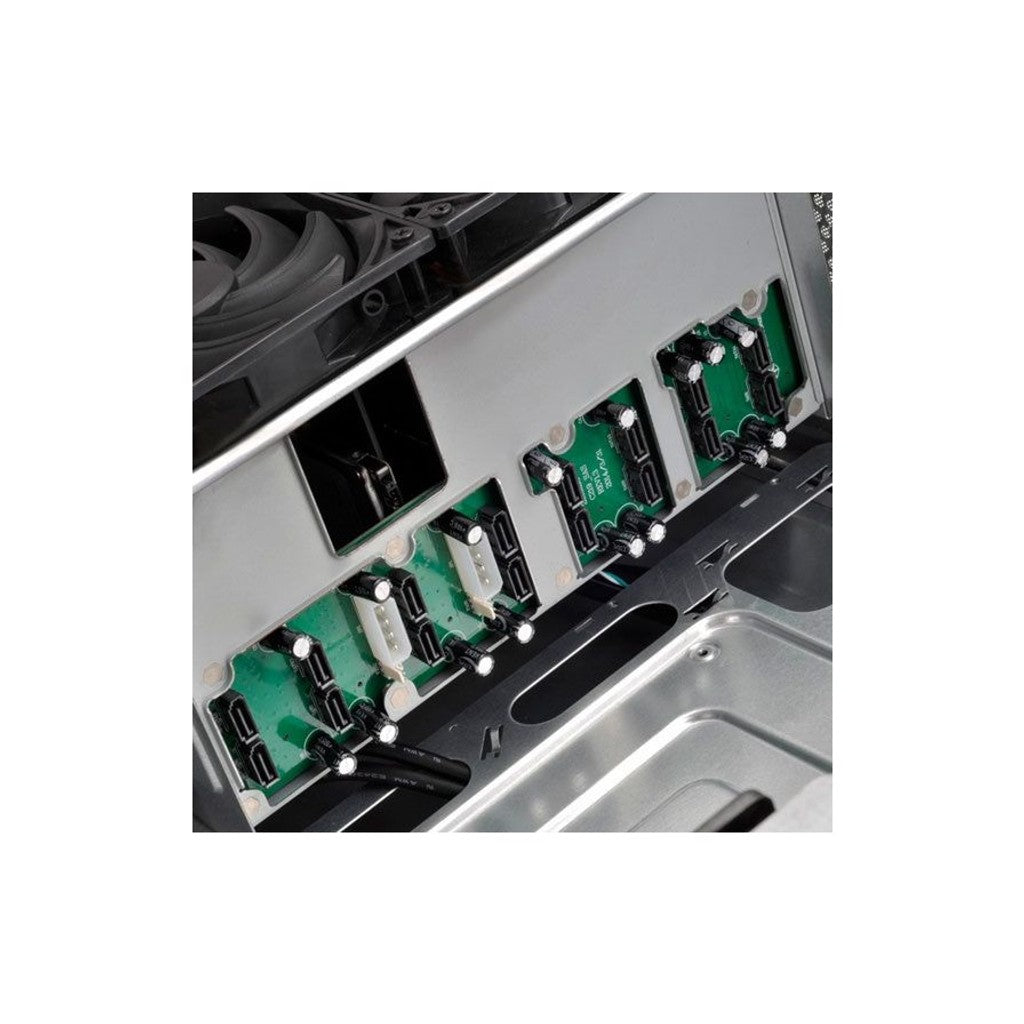 Silverstone CS380B ATX Black Storage Tower Case with 8 Hotswap Bays