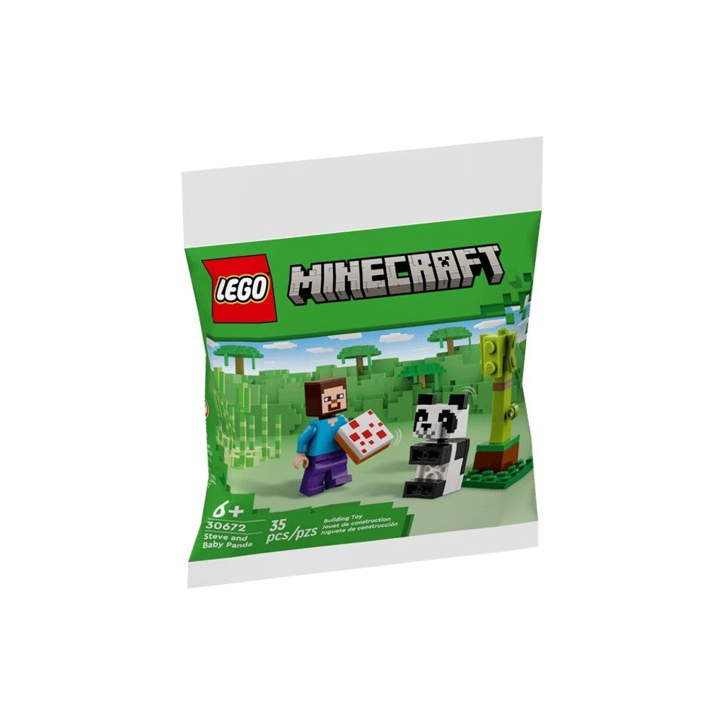 LEGO Minecraft 30672 Steve and Baby Panda