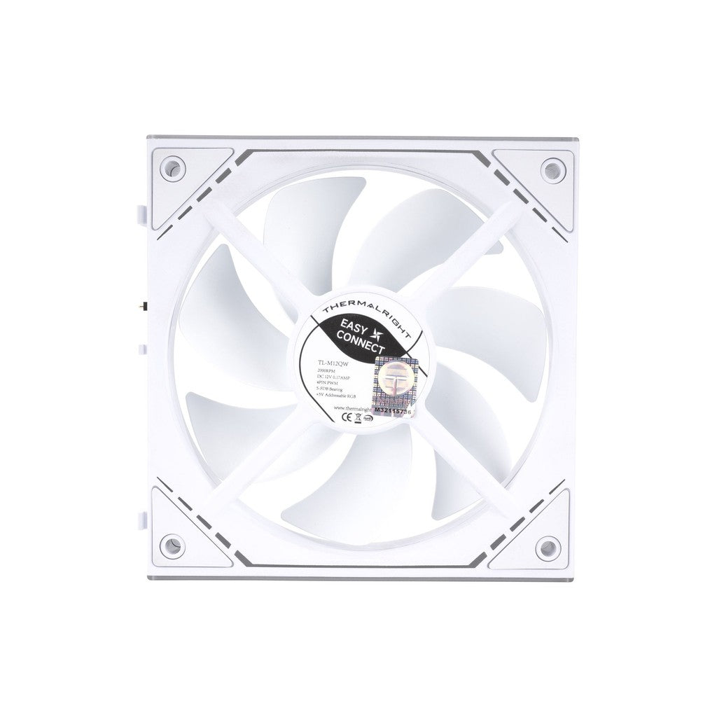 [Box Damaged] ThermalRight TL-M12QW X3 120mm Wireless White ARGB Case Fan Pack