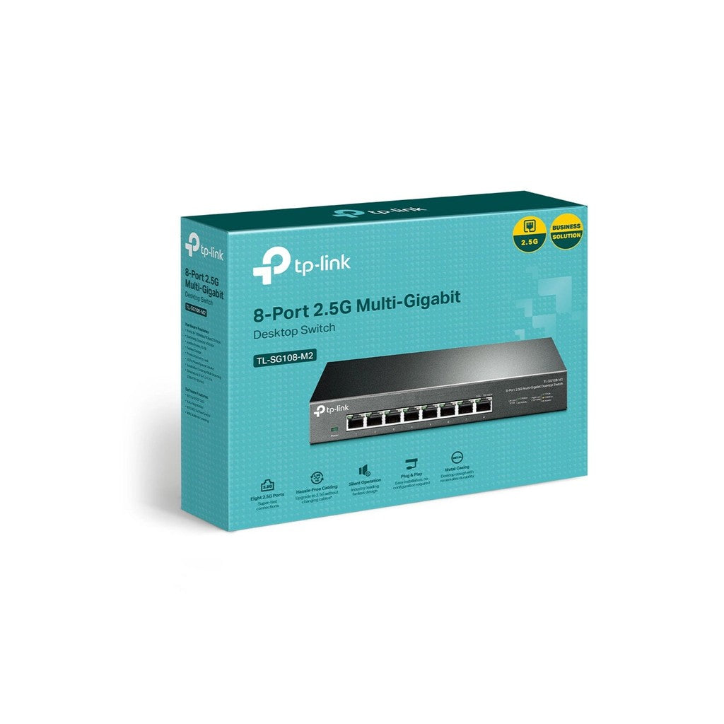 TP-Link SG108S-M2 8 Port 2.5G Gigabit Switch