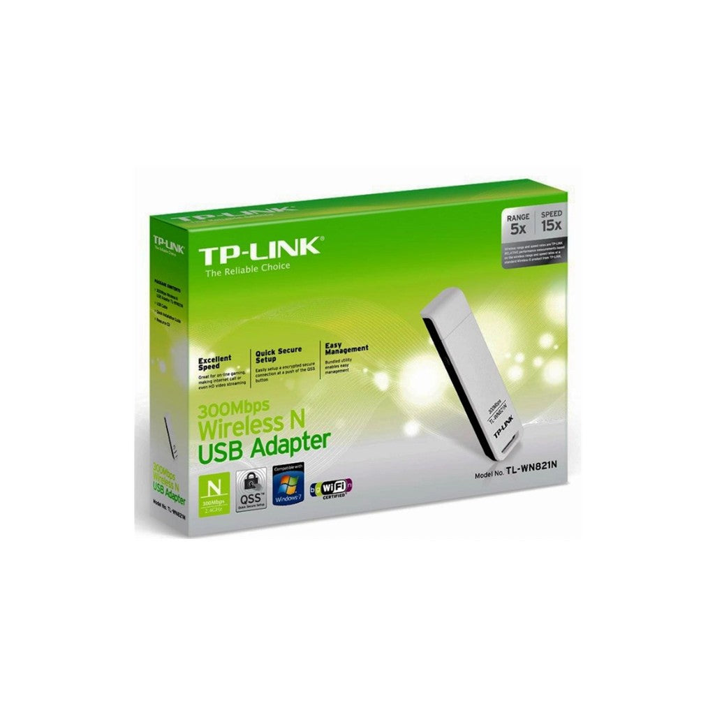 TP-Link TL-WN821N 300Mbps Wireless-N USB Adapter
