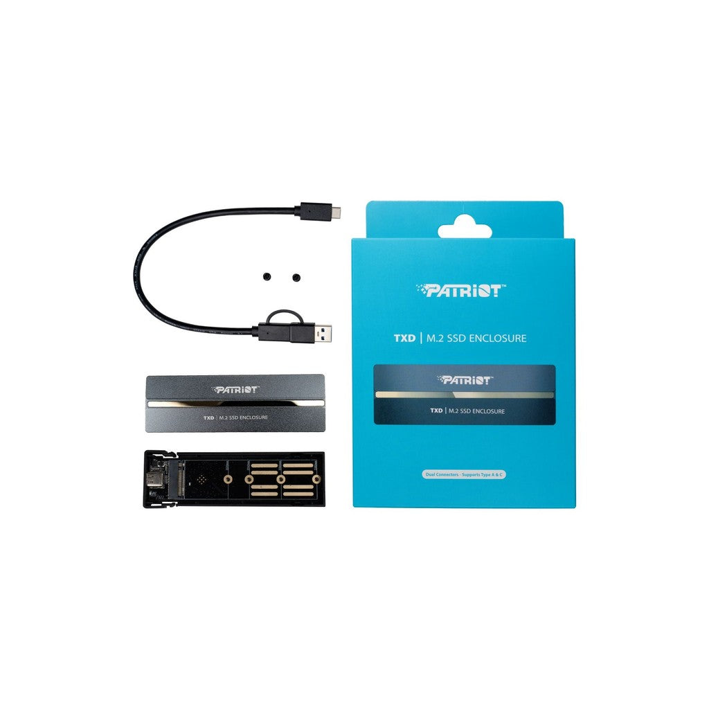 Patriot TXD USB3.2 Gen2 External PCIe M.2 SSD Enclosure
