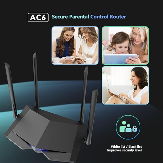Tenda AC6 AC1200 WiFi Router