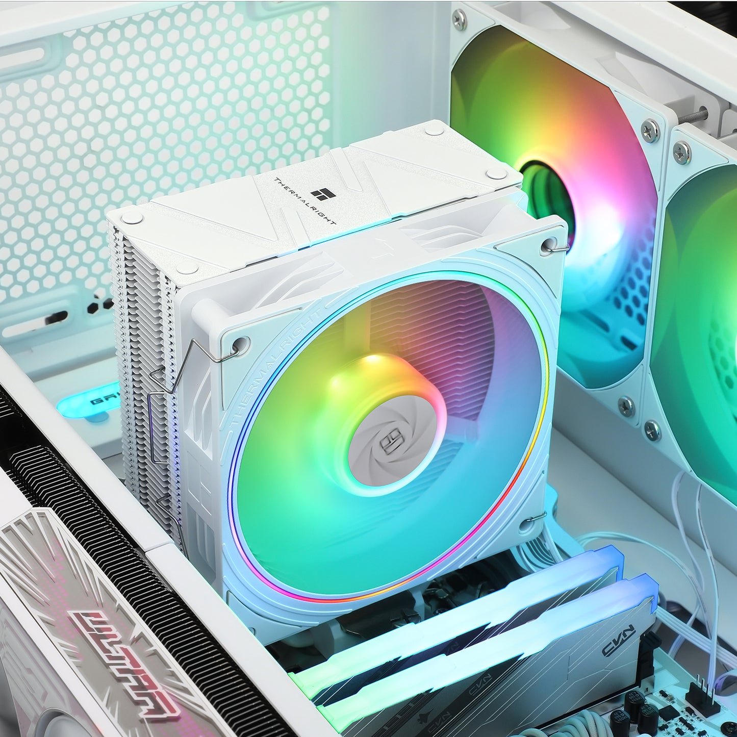 Thermalright Assassin Spirit 120 EVO White ARGB CPU Cooler