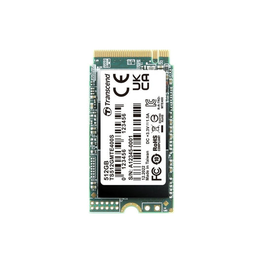 Transcend MTE400S 512GB M.2 2242 NVMe SSD