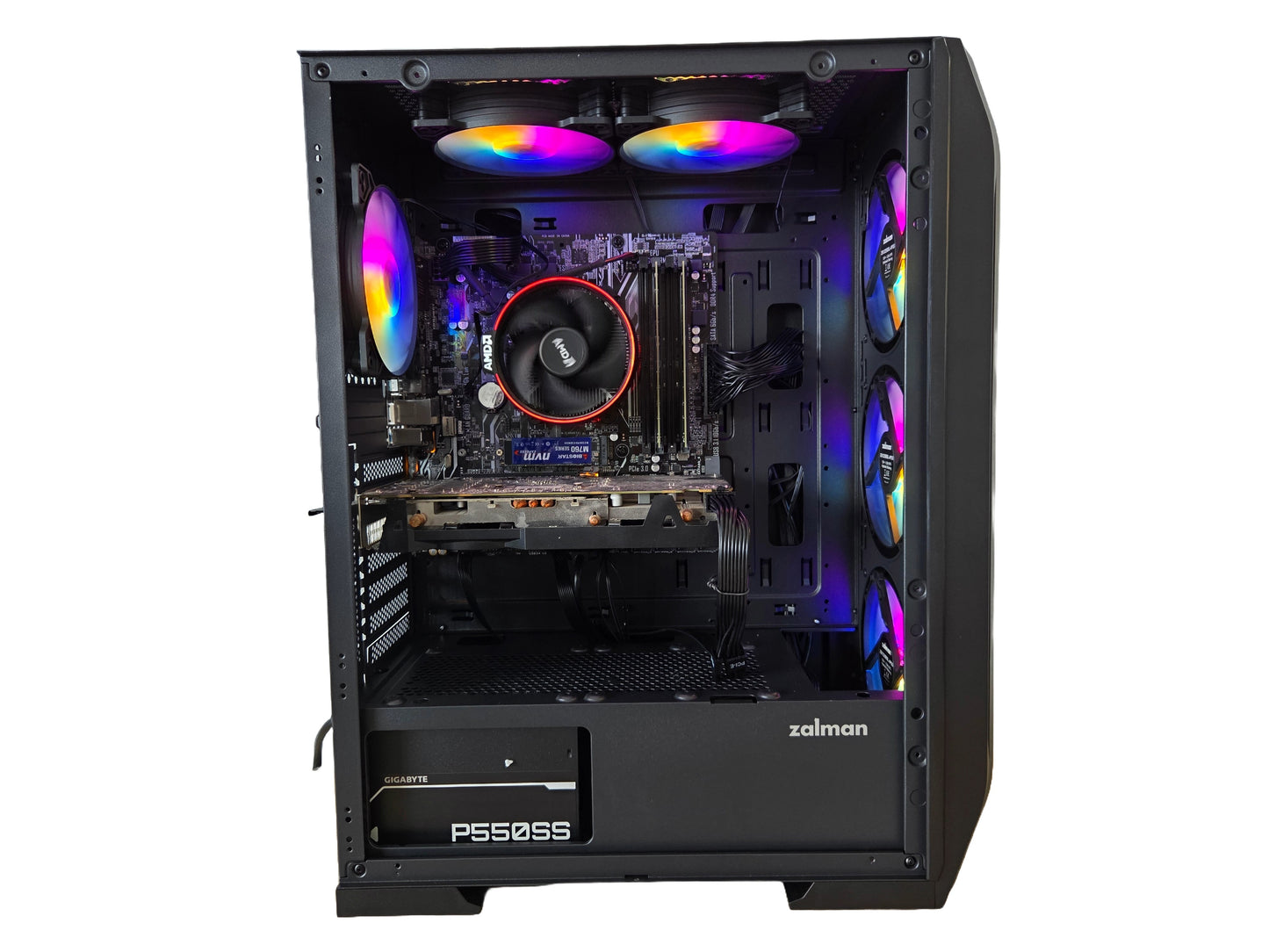 [Refurbished] RX 570 Ryzen 7 1700 Gaming PC