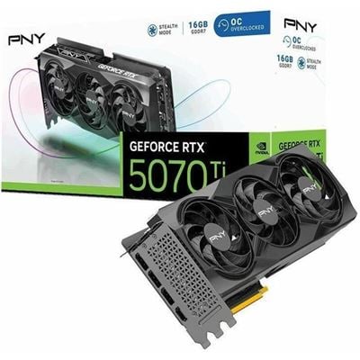 CHEAPIES - PNY NVIDIA GeForce RTX 5070 Ti Overclocked Triple Fan 16GB GDDR7 Graphics Card