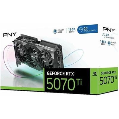 CHEAPIES - PNY NVIDIA GeForce RTX 5070 Ti Overclocked Triple Fan 16GB GDDR7 Graphics Card