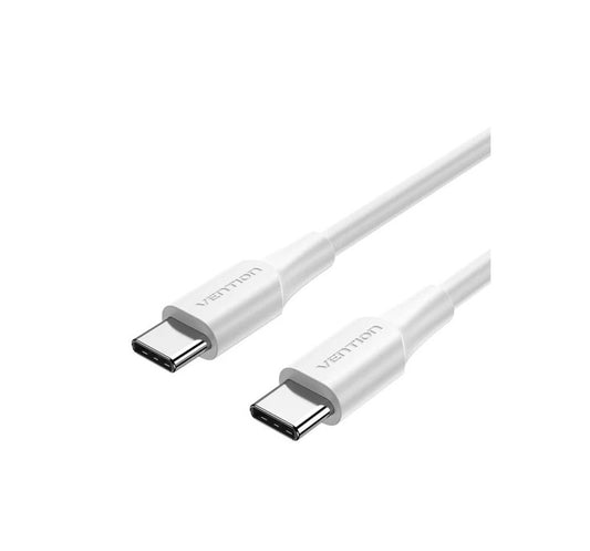 VENTION USB 2 C MALE TO C MALE 3A CABLE 1M WHITE