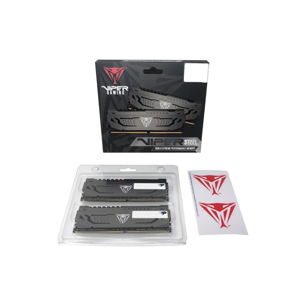 32GB (2x16) Patriot Viper Steel 3200mhz CL16 DDR4 RAM