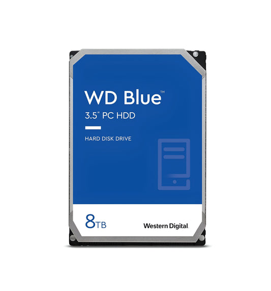 WD Blue 8TB 3.5" Internal HDD 2Yr Wty