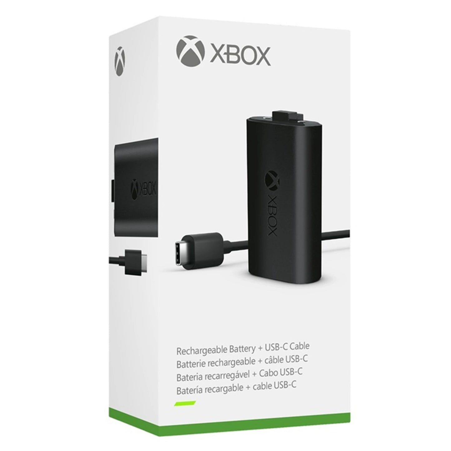 Microsoft Xbox Rechargeable Battery + USB-C Cable Play and Charge Kit V2 for Xbox Controller