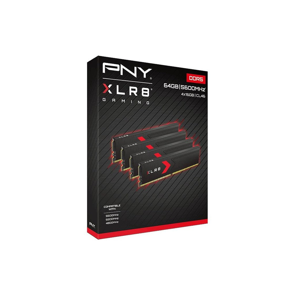 64GB (4x16) PNY XLR8 5600mhz CL46 DDR5 DIMM RAM