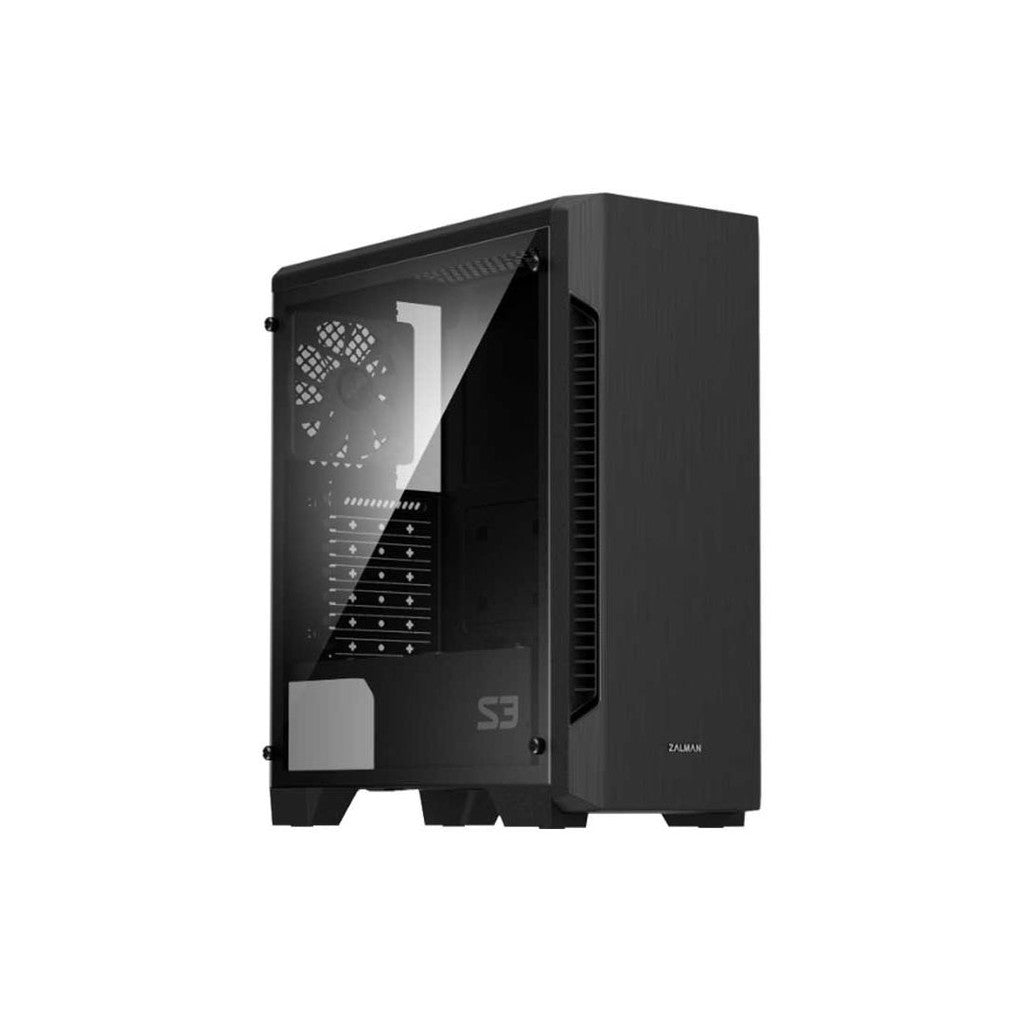 Zalman S3 ATX Black Mid Tower Case
