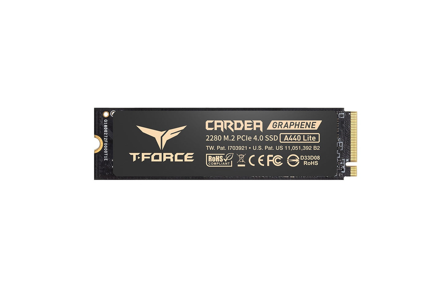 TeamGroup T-Force Cardea A440 Lite 1TB 7200MB/s PCIe 4.0 M.2 NVMe SSD 5Yr Wty