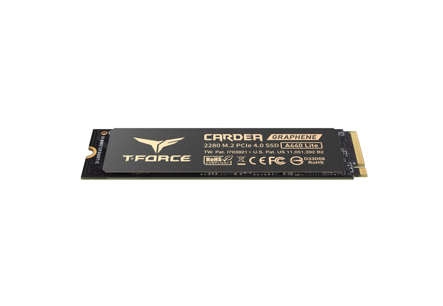 TeamGroup T-Force Cardea A440 Lite 1TB 7200MB/s PCIe 4.0 M.2 NVMe SSD 5Yr Wty