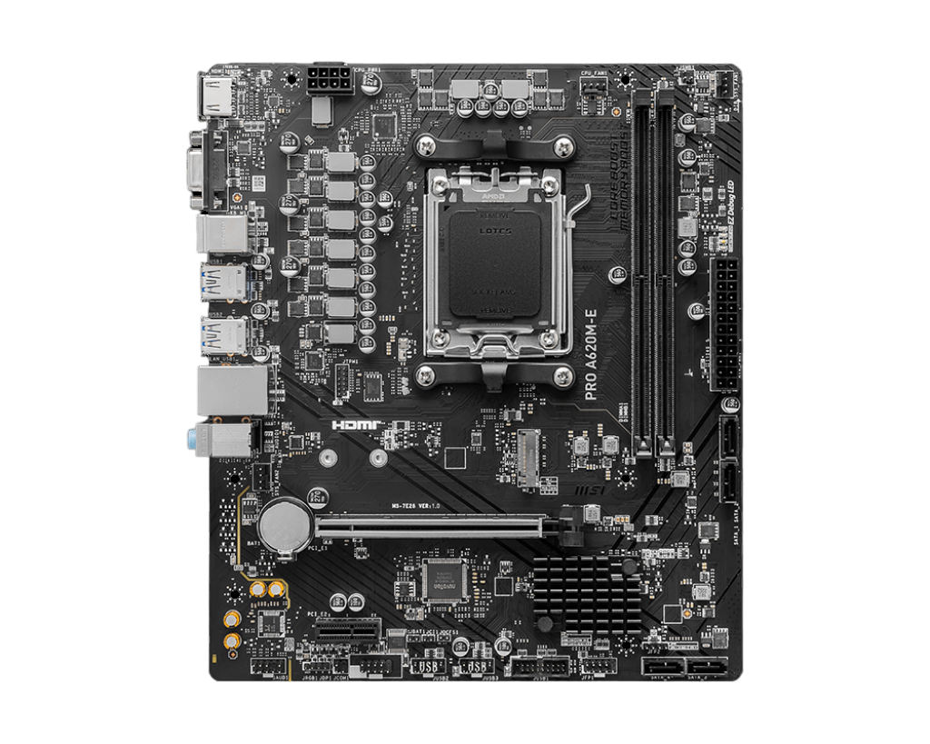 MSI Pro A620M-E Motherboard