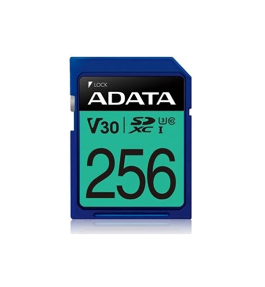 ADATA Premier Pro 256GB U3 V30 SD Card