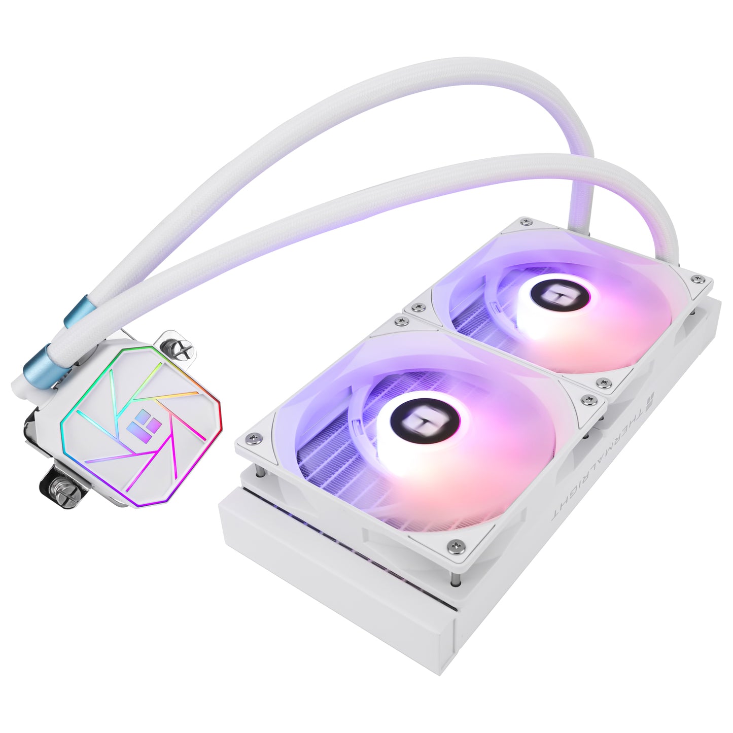 ThermalRight Aqua Elite 240 WHITE V3 ARGB AIO Liquid Cooler w/ 2x 120mm Fan 3Yr Wty