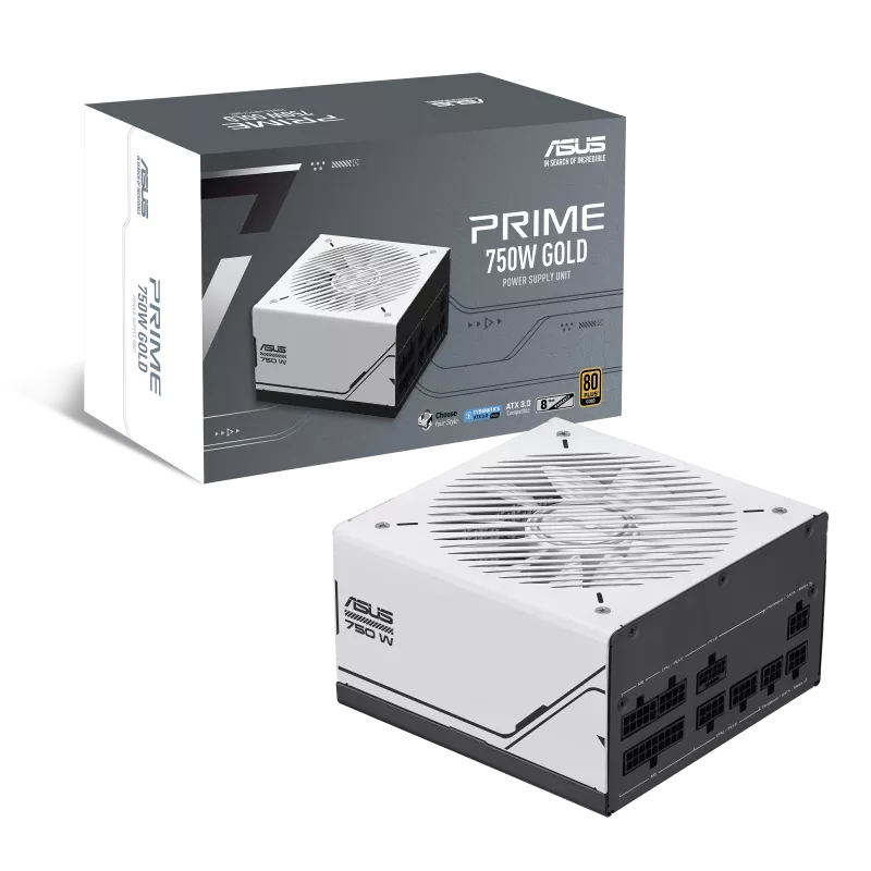 ASUS Prime 750W 80Plus Gold ATX 3.0 Fully Modular 8Yr Wty PSU