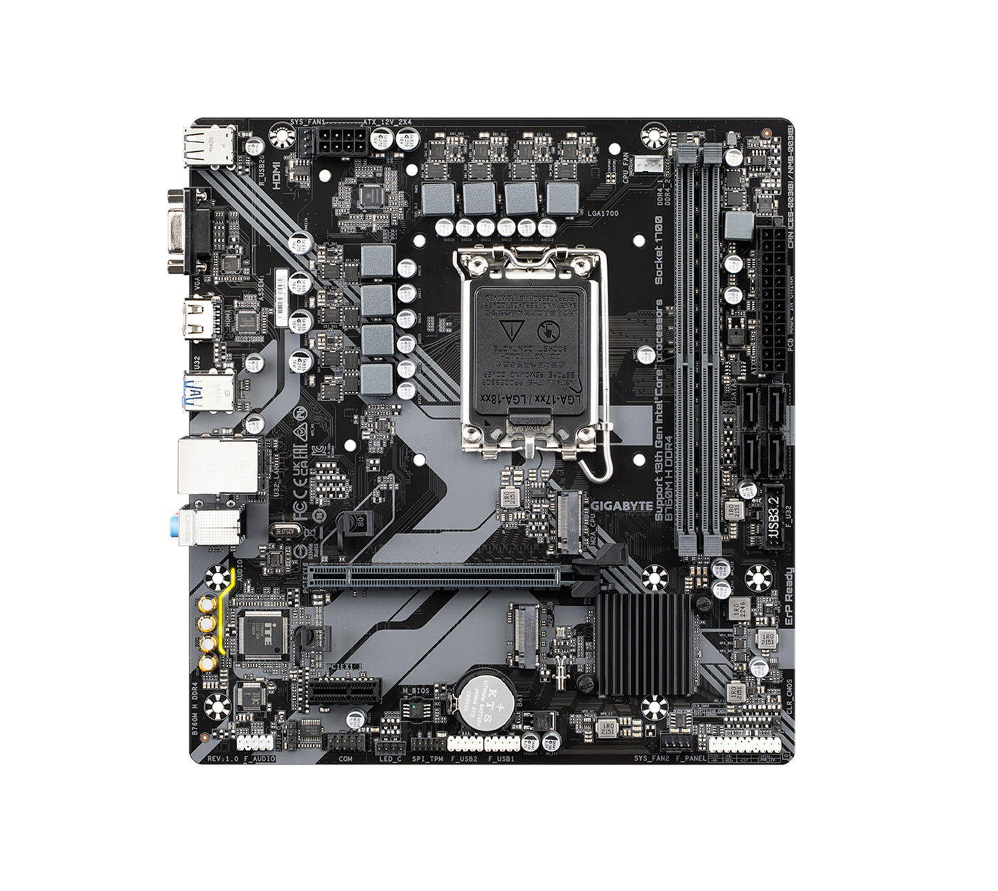 Gigabyte B760M H DDR4 mATX Motherboard