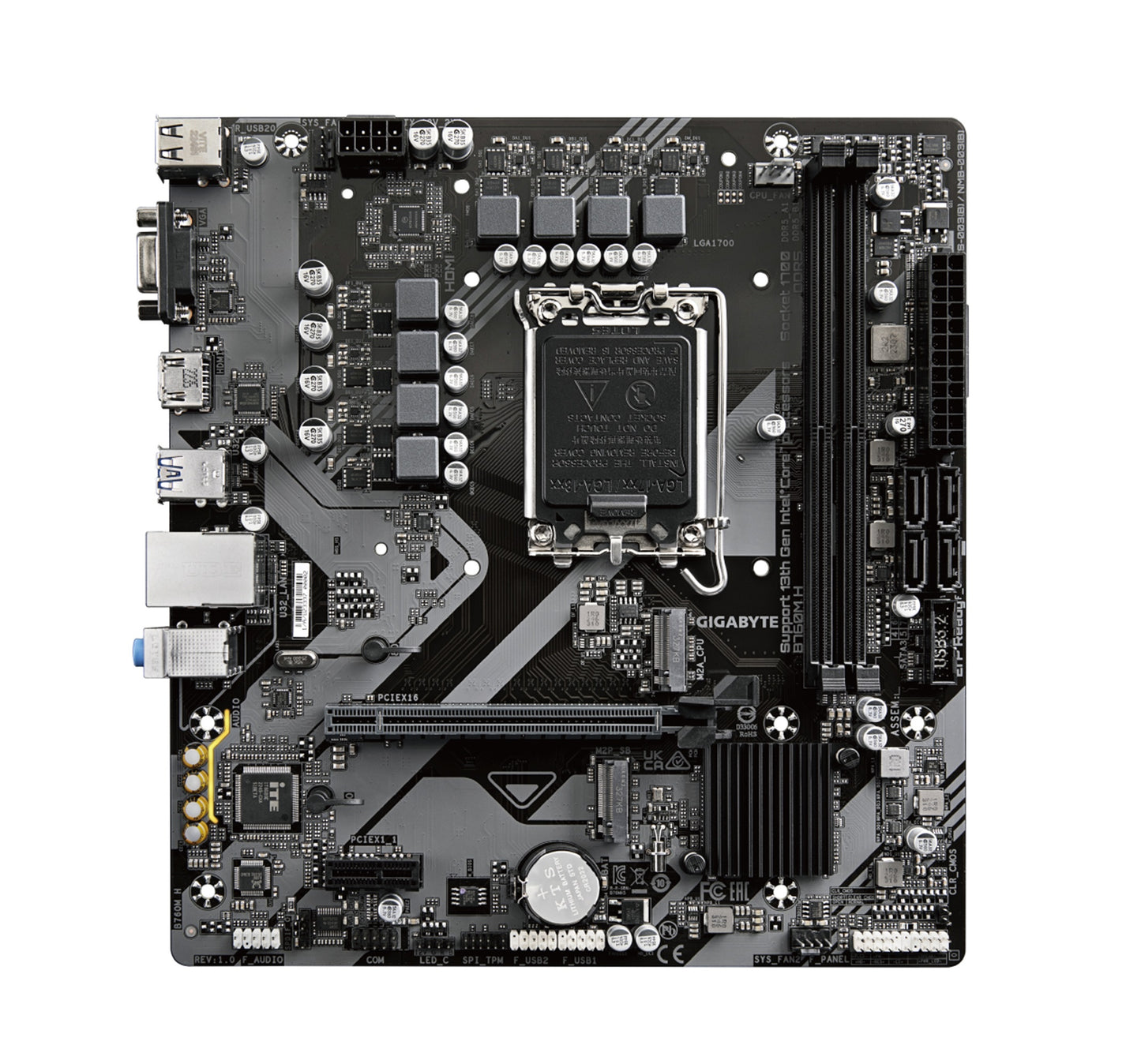 Gigabyte B760M H DDR5 mATX Motherboard