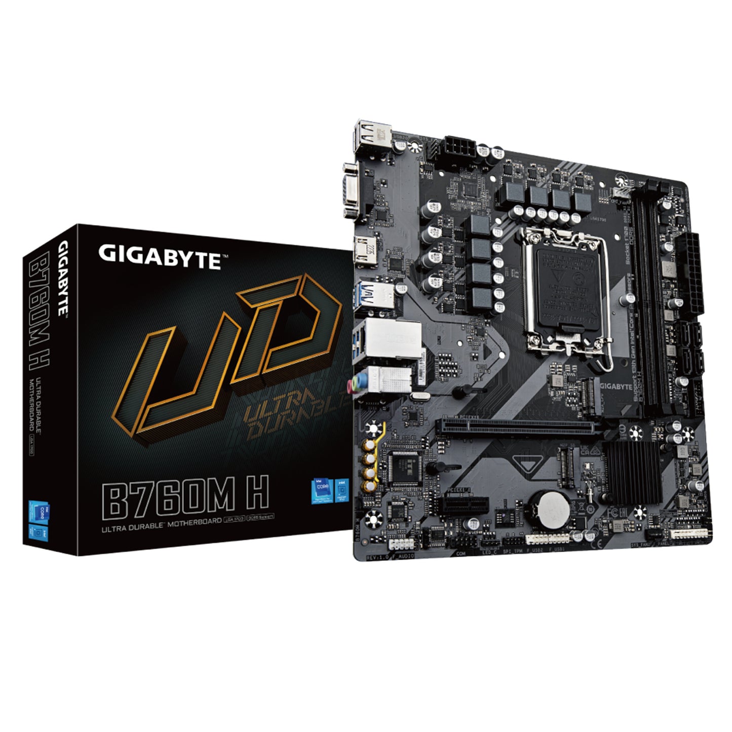 Gigabyte B760M H DDR5 mATX Motherboard