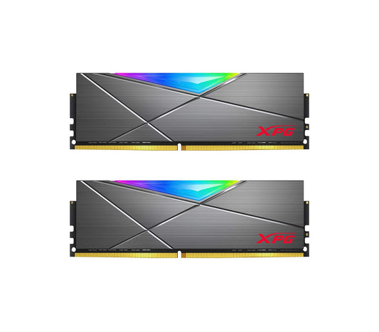 16GB(2x8) ADATA XPG Spectrix D50 RGB 3200mhz CL16 DDR4 RAM Lifetime Wty