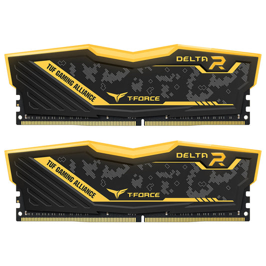 32GB (2x16) 3200mhz CL16 TeamGroup T-Force Delta RGB TUF DIMM DDR4 RAM