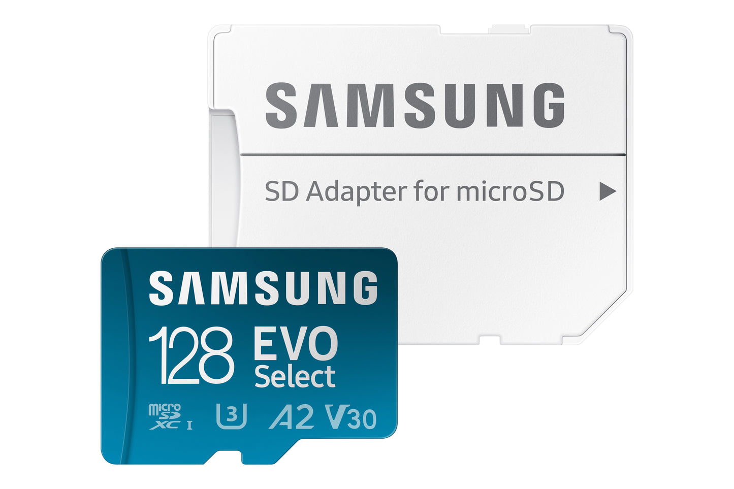 Samsung EVO Select 128GB microSD Card with Adapter 10Yr Wty