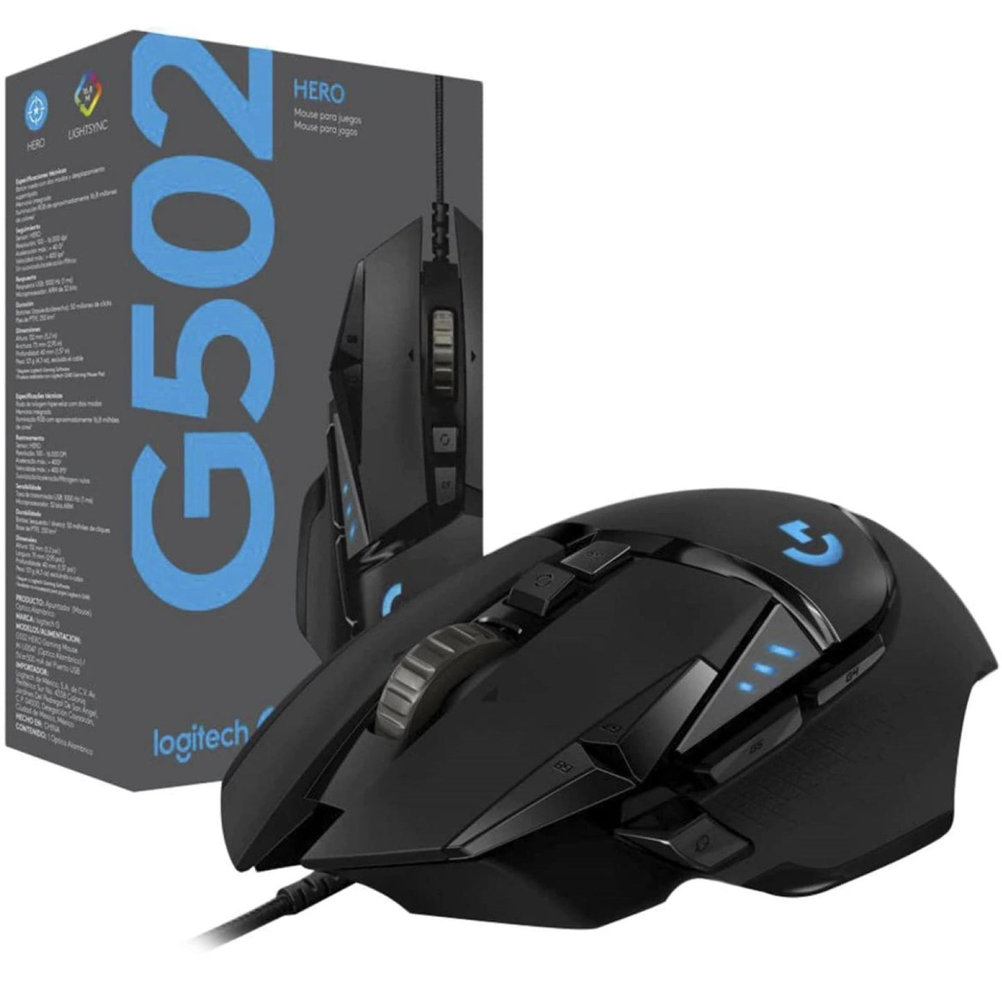 Logitech G502 HERO High Performance Gaming Mouse