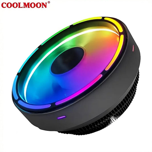 COOLMOON GLORY II RGB 3Pin CPU Air Cooler