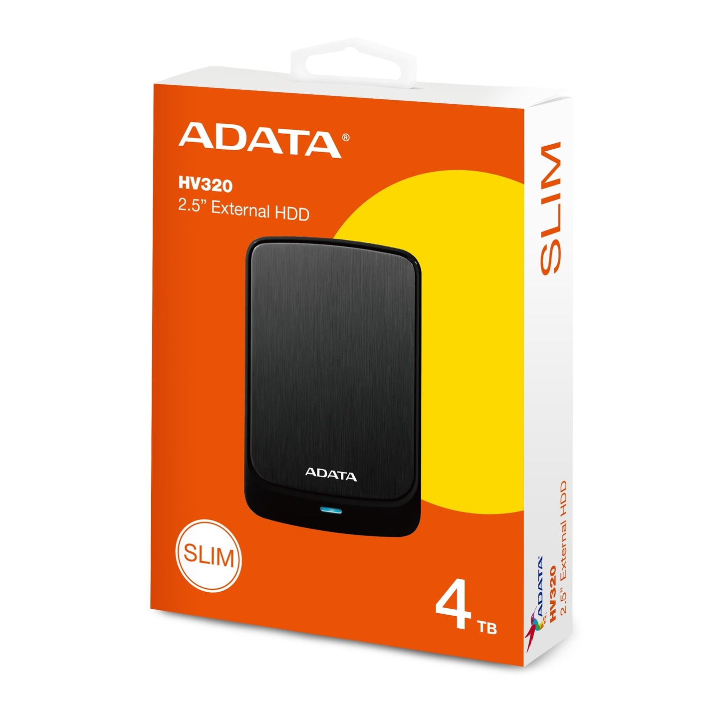 ADATA HV320 4TB External HDD 3Yr Wty